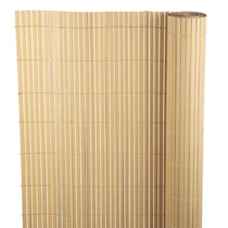 Kerítés Ence DF13, PVC, 1500 mm, 3 m hosszúságú, bambusz, 1300g/m2, UV