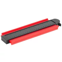 Alakrajzoló sablon Strend Pro DG680, 250x101 mm, mintazárral és mágnessel