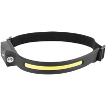 Fejlámpa Strend Pro Headlight H4034, LED+XPE, 200 lm, 1200 mAh, USB töltés, mozgásérzékelő