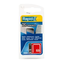 Kapcsok RAPID 53, 20 mm, tűzőgéphez, 540 db-os csomag
