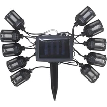Füzér Strend Pro Garden, lámpás, napelemes, 10x LED, 1,8+2 m