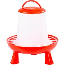 Etető Goodfarm, 6 kg, baromfi, műanyag, lábakkal, itató