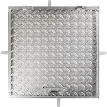 Aknafedél MC50, 500x500 mm, csatorna, horganyzott, max. 150 kg