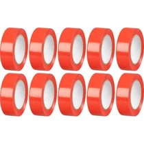 Szalag Strend Pro, 19 mm, H-10 m, max. 80°C, 40,0 kV/mm, piros, szigetelő, ragasztó, PVC, csomag 10