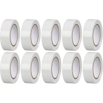 Szalag Strend Pro, 19 mm, H-10 m, max. 80°C, 40,0 kV/mm, fehér, szigetelő, ragasztó, PVC, csomag 10