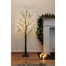 Karácsonyfa MagicHome Karácsonyi, műanyag, 504x meleg fehér LED, 1.2 m