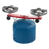 Főző Meva Picamp, 2.4 kW, kétégős, 2 kg-os PB palackhoz, 10 óra, kemping