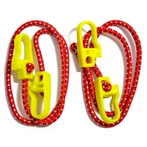 Rögzítőgumi Strend Pro LB321, 8 mm, 2x 100 cm, PVC karabinerekkel