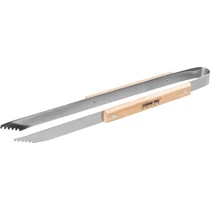 Fogó Strend Pro Grill, grillhez, rozsdamentes acél, 45cm, fa nyéllel