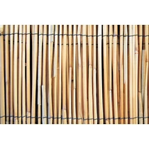 Kerítés Rakos, 1000 mm, 5 m hosszúságú, nádtető, zsákos