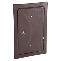 Tisztítóajtó Anko C2.2B 160x280 mm, kémény, barna, revíziós