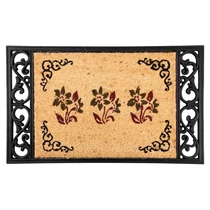 Lábtörlő MagicHome RCP 126, bejárati, Vidéki, 45x75 cm, gumi