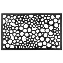 Lábtörlő MagicHome RBR 100, bejárati, Rét, 45x75 cm, gumi