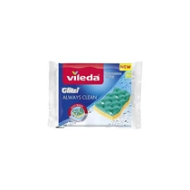 Szivacs Vileda Glitzi Always Clean, viszkóz, edénymosó szivacs, 2 db-os csomag