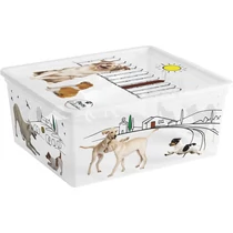 Fedeles doboz KIS C Style Pets M, 18 lit., 34x40x17 cm