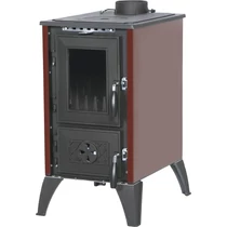 Kályha 806 IGLO, 9 kW, öntöttvas, bordó