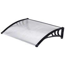 Előtető DIY501, ajtó fölé, 80 x 100 cm szélesség, polikarbonát