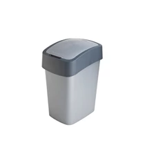 Szemetes Curver® PACIFIC FLIP BIN, 25 literes, 34x26x47 cm, antracit/szürke