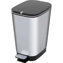 Szemetes KIS Chic Bin M Steel, 25 liter, 40,5x26,5x45 cm, pedálos