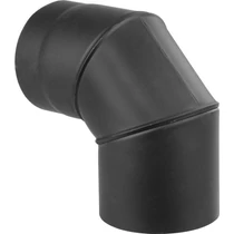 Könyök HS.EX 090/200/2,0 mm, állítható szögű, füstcső, kéménykönyök füstcsövek összekötéséhez