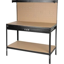 Asztal Racks DWB60, munka, műhelybe, 1x fiók, 120x60x150 cm, max. 230 kg