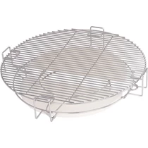 Rostély Strend Pro Kamado Egg 26" grillhez, állítható, kővel