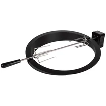 Nyárs Strend Pro Kamado Egg 26" grillhez, grillező, elektromos, nyárs sütéshez, nyárs, 230 V, 3xAA