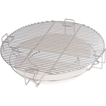 Rostély Strend Pro Kamado Egg 21" grillhez, állítható, kővel