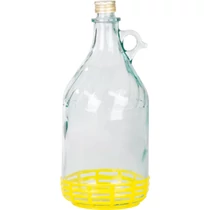 Demizson Strend Pro Stella, 3 liter, üveg, borhoz és pálinkához, záródugóval