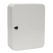 Kulcsszekrény KeyBox 314, kulcsokhoz, 30x24x7.5 cm, zárható, 93 kampó