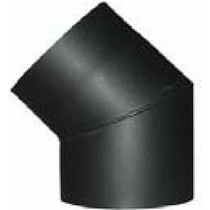 Könyök HS 045/180/2,0 mm, füstcső, kéménykönyök füstcsövek összekötéséhez