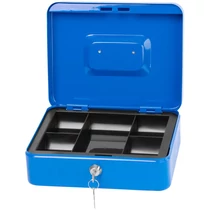 Pénzkazetta CashBox, 250x200x90 mm, pénzhez