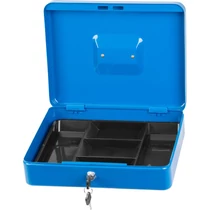 Pénzkazetta CashBox, 300x240x90 mm, pénzhez