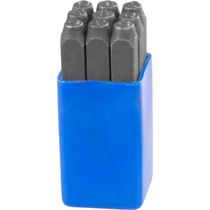 Bélyegzőkészlet számok HR59205, számjegy magasság 5 mm, 123, 9 db