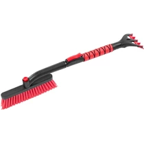 Autóseprű Strend Pro Premium, jégre és hóra, kaparóval, teleszkópos, alumínium, 65,5-82,5 cm