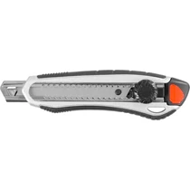 Kés Strend Pro UKX-8100-2, 18 mm, tördelhető pengéjű, kerékkel, alu/műanyag