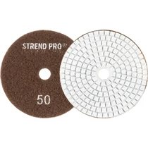 Tárcsa Strend Pro Premium P50, 100 mm, polírozó, gyémánt, tépőzáras, nedves csiszoláshoz és polírozá