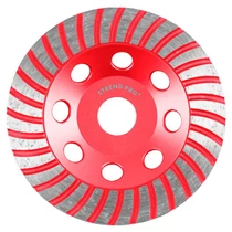 Tárcsa Strend Pro CGW26, 115 mm, TurboCup, csiszoló, polírozó, gyémánt, betonhoz