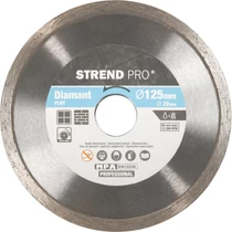 Tárcsa Strend Pro 521B, 125 mm, gyémánt, tömör