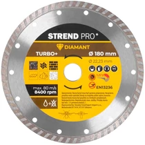 Tárcsa Strend Pro 521C, 180 mm, gyémánt, Turbo +