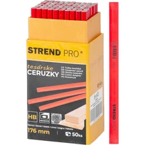 Ceruza Strend Pro, ács, 176 mm, szögletes, fekete bél, Sellbox 50 db