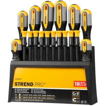 Csavarhúzó készlet Strend Pro SDX72-118, 18 részes, Torx + lapos + Phillips
