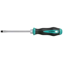 Csavarhúzó Whirlpower® 1711-4, 8.0/150 mm, hatlapfejű, lapos, S2, Szatén, DIN5264