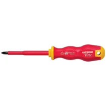 Csavarhúzó Whirlpower® 1023, PZ0/60 mm, Pozidriv, DIN8764, VDE 1000, villanyszerelő