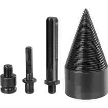 Hasítóék Strend Pro, kúp, 60 mm, 3x adapterrel, fához
