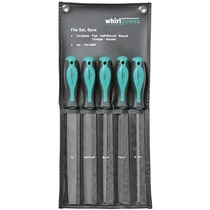 Reszelőkészlet Whirlpower® 154-5005, 5 részes, 200 mm, lapos, kerek, négyzetes, egyenes, félköríves