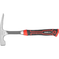 Kalapács Strend Pro Premium ComfortGrip DL502, 600 g, kőműves, üvegszálas nyél, TPR