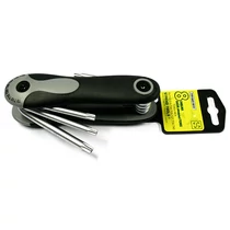 Kulcs készlet Strend Pro HK0208, 8 részes, Torx, összecsukható, belső