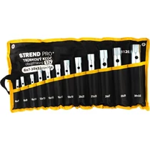 Kulcs Strend Pro, 6x7-30x32 mm, cső, kétoldalas, Zn, 12 db-os készlet