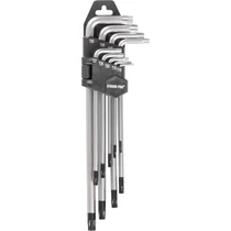Kulcs készlet Strend Pro HK0259, 9 részes, T10-T50, Torx, belső